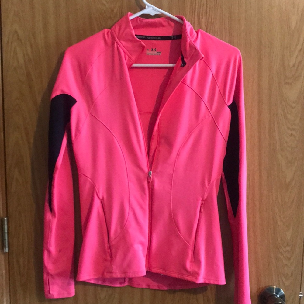 Under Armour running zip up sweatshirt